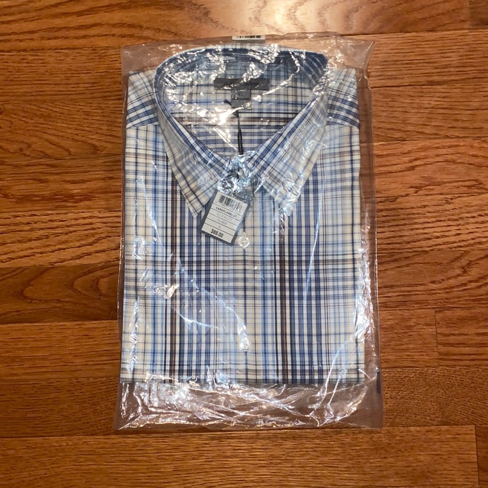 Mens Johnston and Murphy Button down